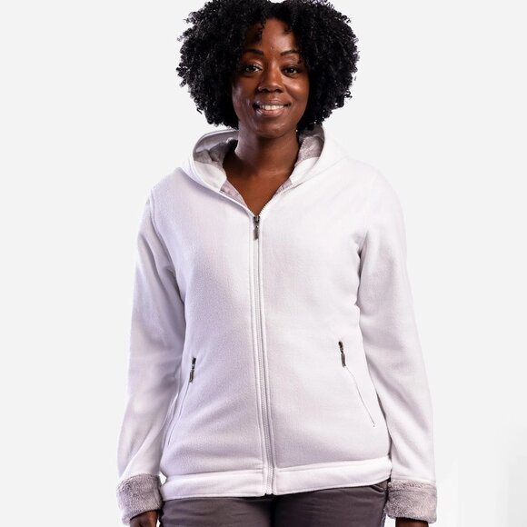 SCOTTeVEST Chloe Fleece Hoodie Jacket Women's Size Medium M2